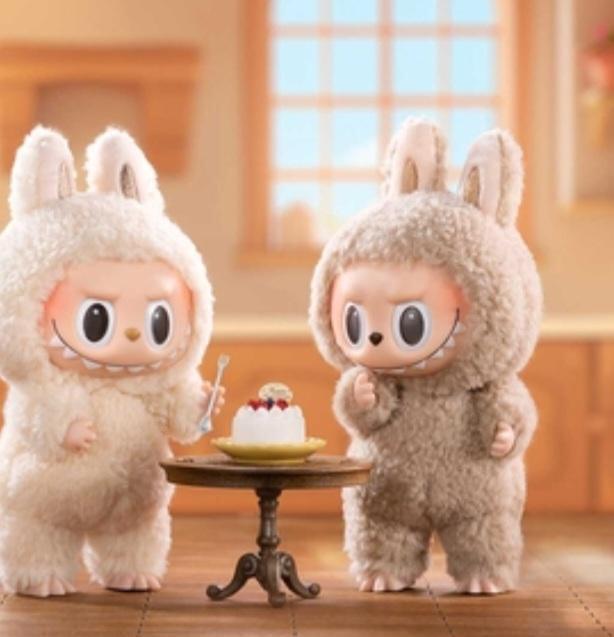 Multicolor Silicone Labubu Doll - 1 Pc for Kids