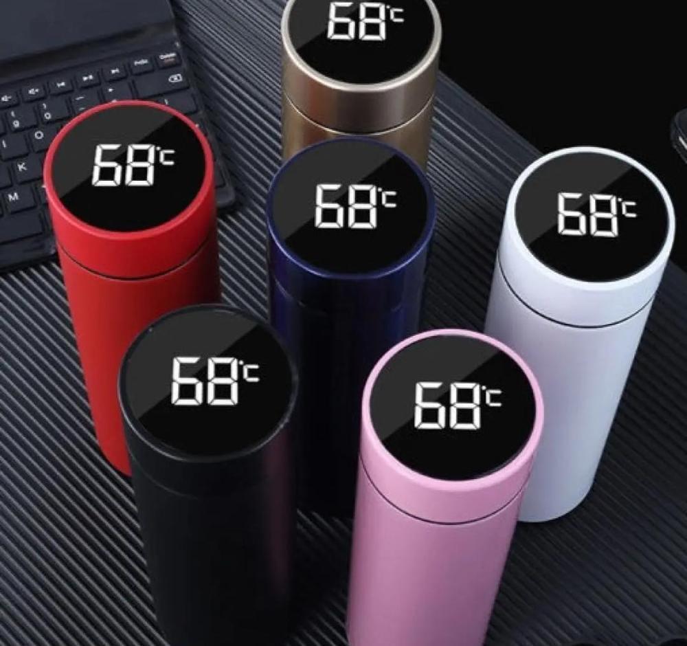 Insulated 500ml Thermos Water Bottle - Keeps Water Cold | 1 Pc Multicolor Solution for Hydration