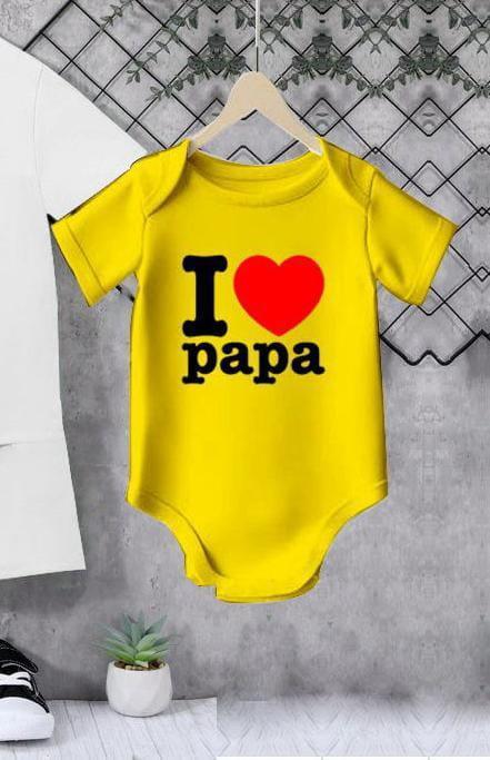 Baby Girl Jersey Printed Romper Set