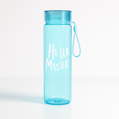 Transparent Frosted Water Bottle