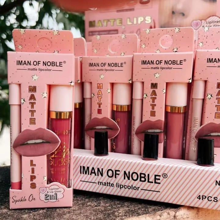 2 In 1 Lipstick And Lip Liner Set