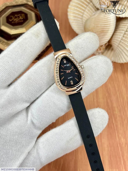 Women's Movement: Quartz, Water Resistant Watch.