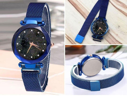 Women's Magnet Buckle Starry Sky Luxury Fashion Watch